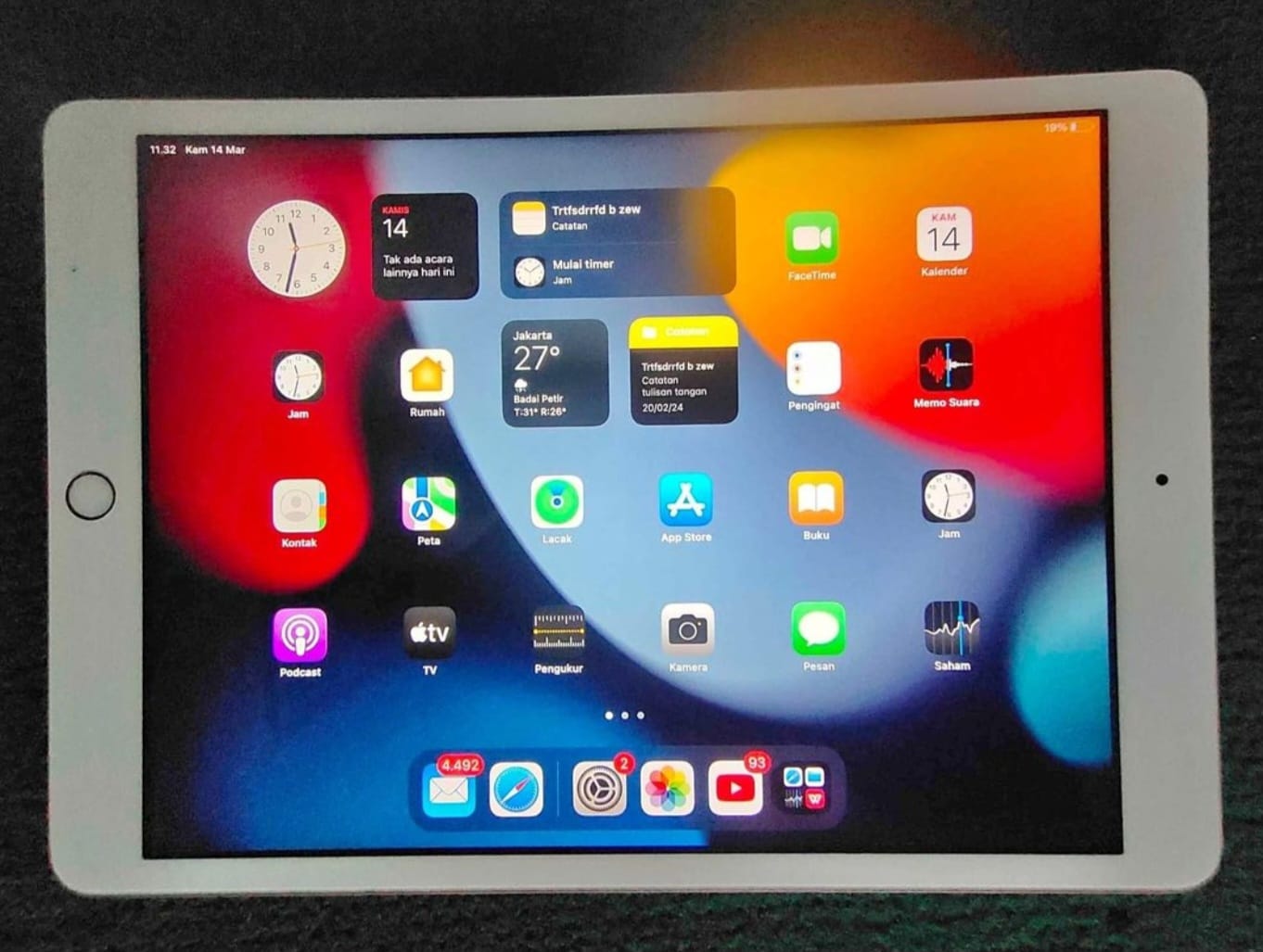 Sewa Ipad Generasi 6 , 9.7inch 32gb